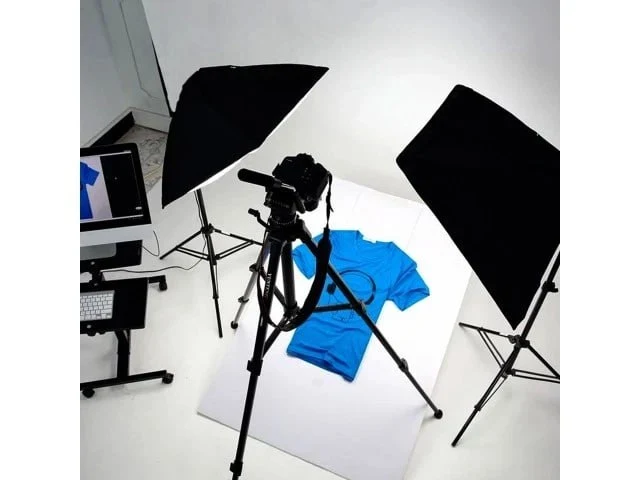2x Softbox Fotolampen Set mit 50x70cm Softbox Studioleuchte 800W inkl Stative für Foto Video Livestream