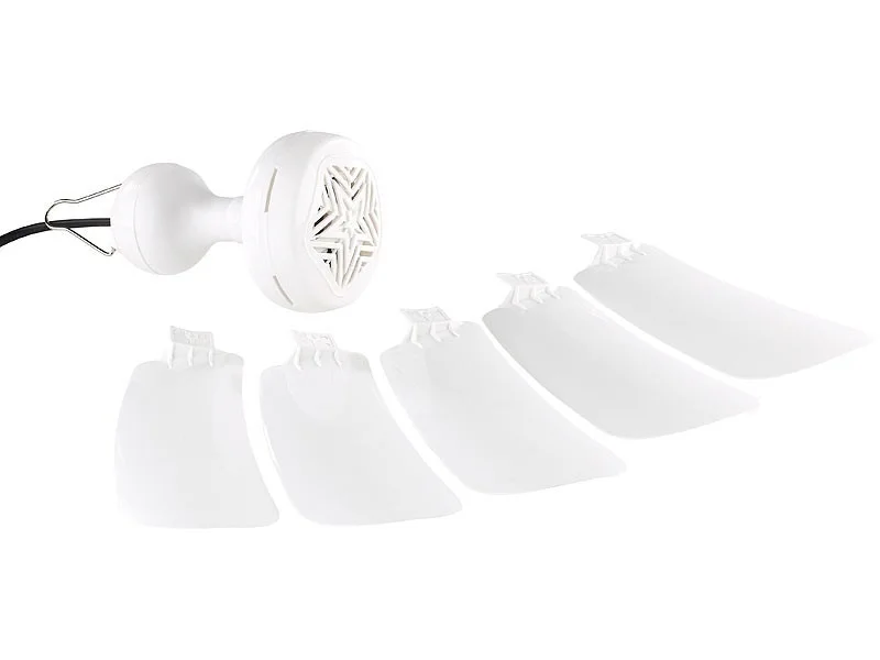 Sichler Deckenventilator Camping Ventilator 41cm Leise 230V zum Hängen