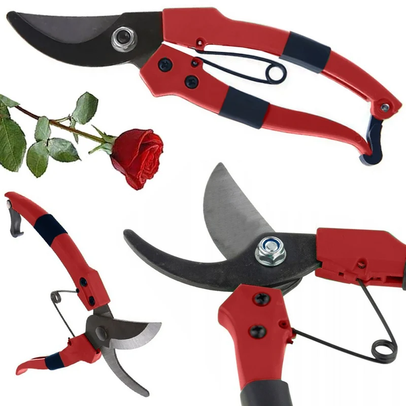 Gartenschere Handschere Pflanzenschere Strauchschere mit Sicherheitsverschluss 5907451356487