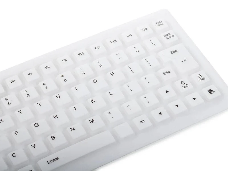 Flexible Silikon Tastatur USB – Wasserfeste faltbare Soft Touch Tastatur