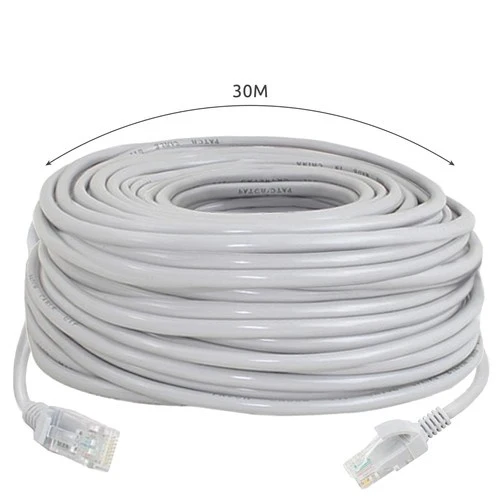 LAN Netzwerkkabel RJ45 – Hochwertiges Ethernetkabel mit Vergoldeten Steckern, Flexibles PVC-Material, Für PC, Router, Modem & Switch, Verschiedene Längen