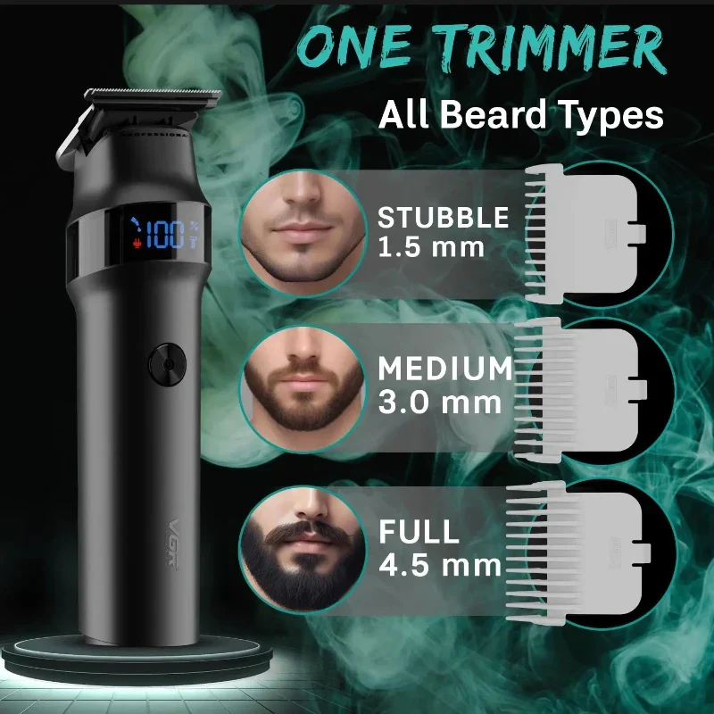 VGR V-987 Professional Hair Trimmer for men, 400 mins battery backup, VGR Trimmer for men