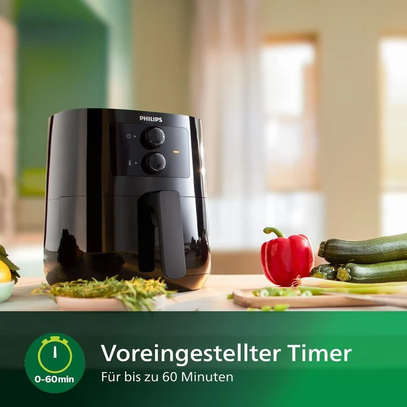 Philips Airfryer XL 6,2 Liter – Gesunde Heißluftfritteuse mit 12 Programmen & 1700 Watt Leistung