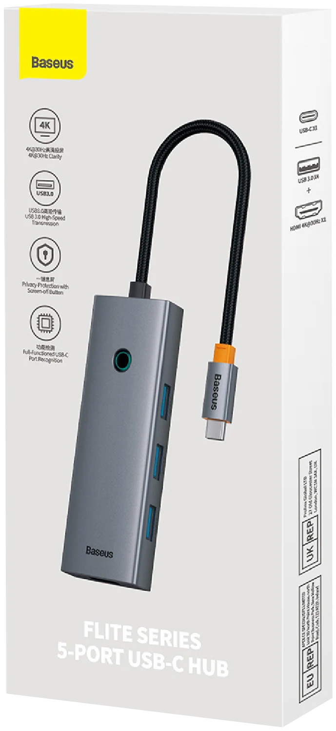 Baseus 5-in-1 USB-C Hub