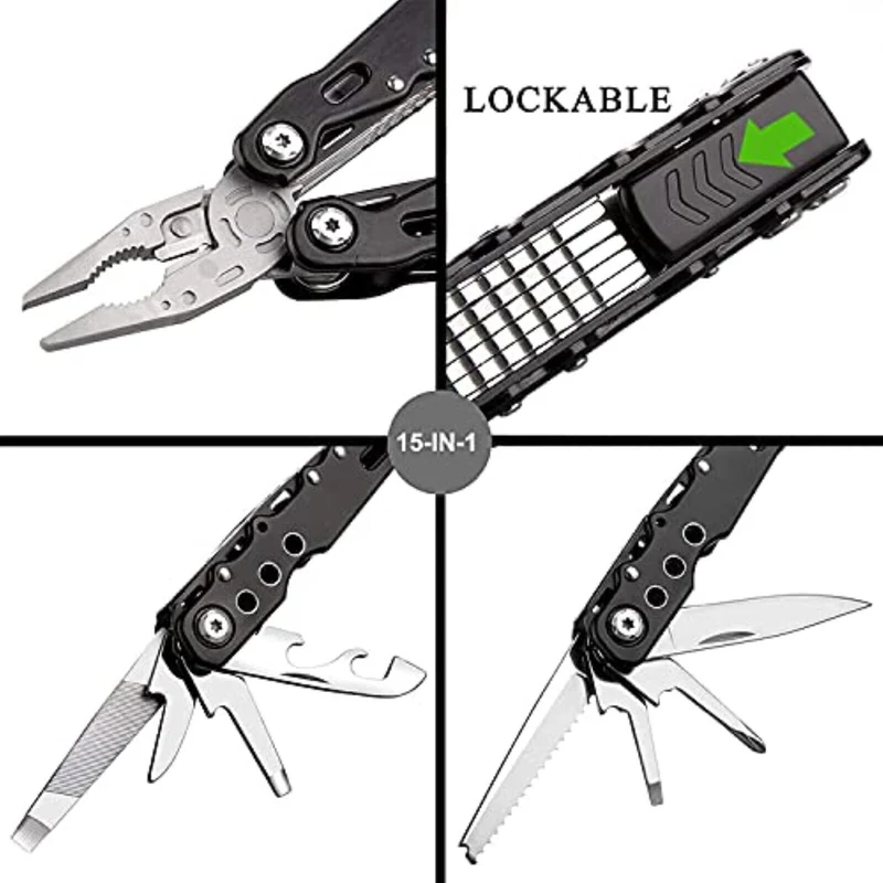 Multitool Multifunktionswerkzeug Zange Outdoor Edelstahl Multi tool Werkzeug DE