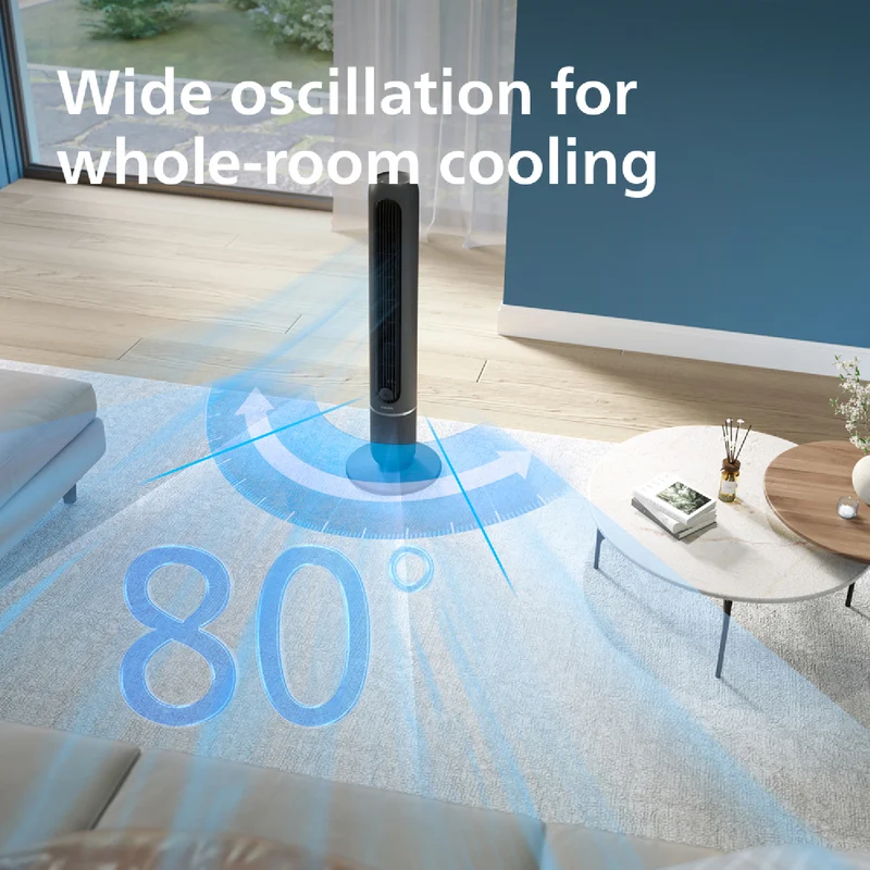 Philips 5000 series Tower Fan Charcoal Grey
