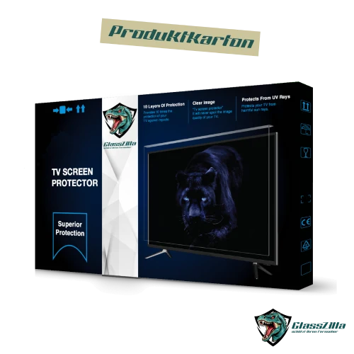 58 Zoll Fernseher Schutz / TV Bildschirmschutz / Displayschutz / TVs - In Produktion – Lieferzeit 3–6 Wochen
