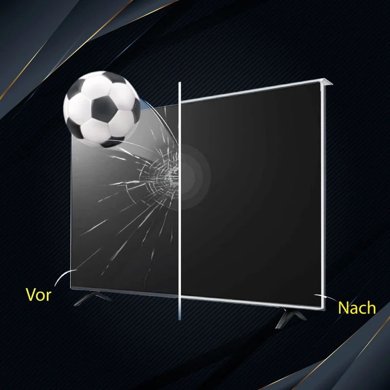 58 Zoll Fernseher Schutz / TV Bildschirmschutz / Displayschutz / TVs - In Produktion – Lieferzeit 3–6 Wochen