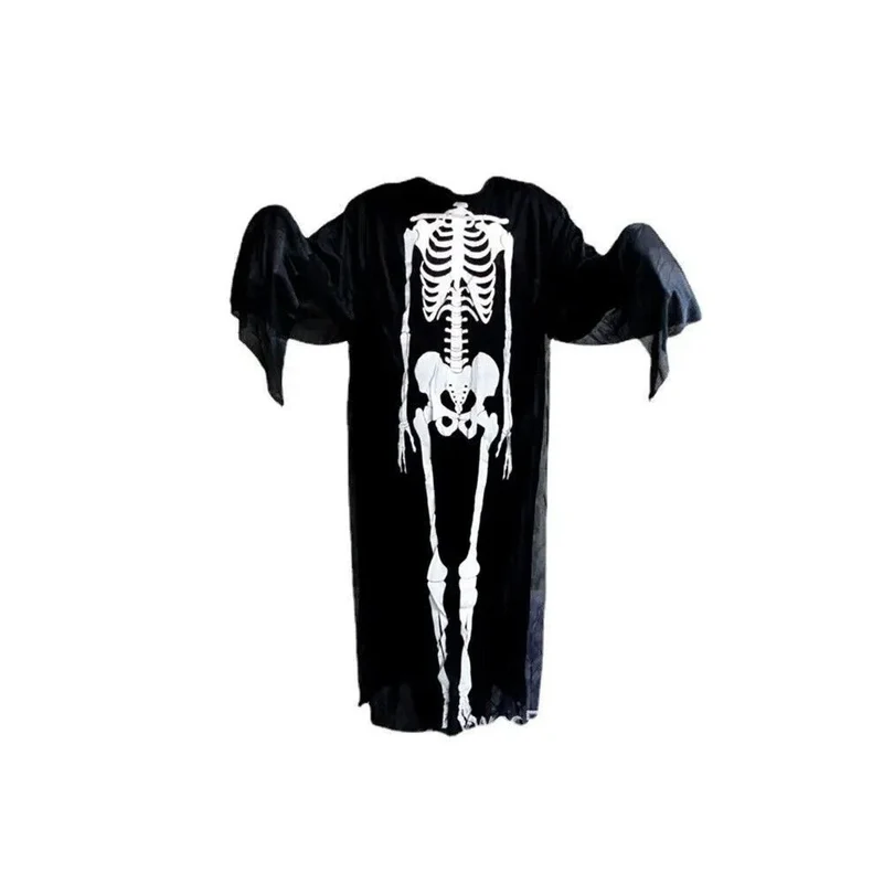 Halloween Skelett Kostüm Damen & Kinder Karneval Verkleidung Jumpsuit Cosplay 👻