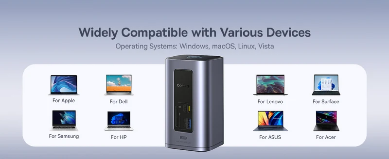 Baseus 12-in-1 USB-C Docking Station