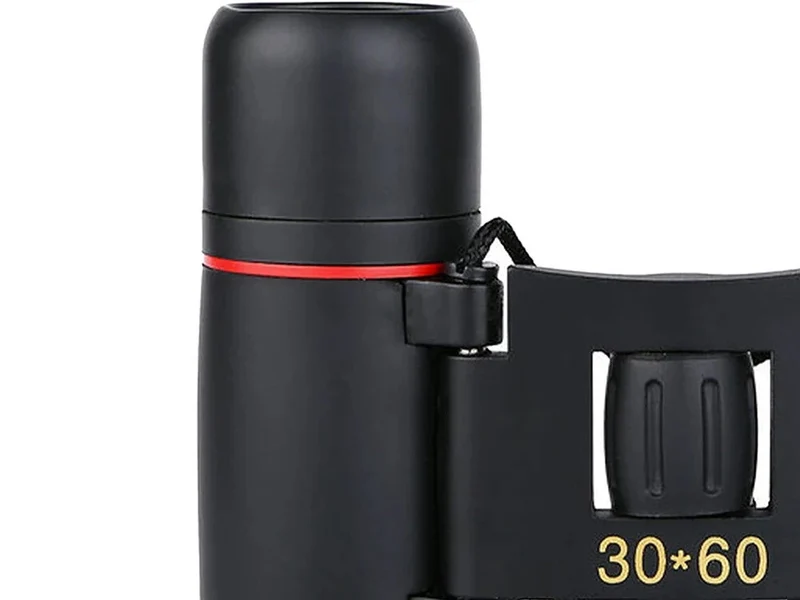 30x60 Kompakt Fernglas mit 12x Zoom Klappbar für Reisen Outdoor Jagd Camping