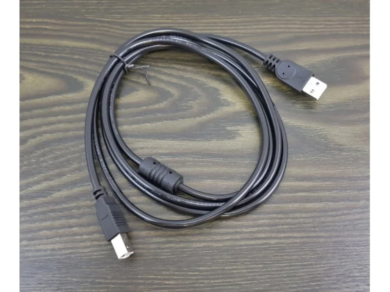 USB 2.0 Druckerkabel 1,5 m – USB-A auf USB-B Highspeed Kabel mit Ferritfilter für Drucker & Scanner