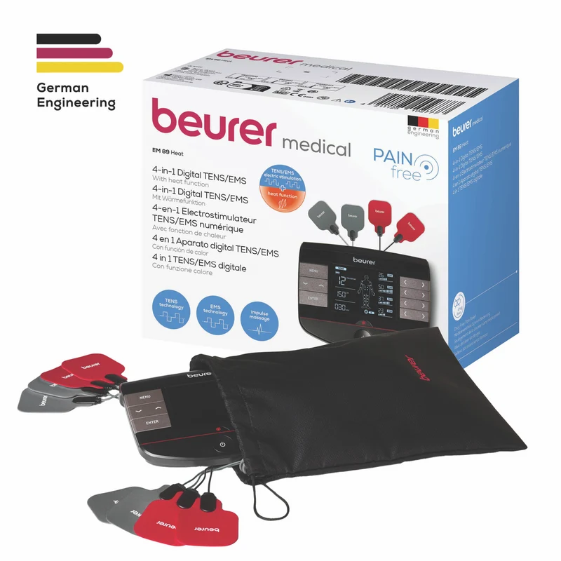 Beurer Digital TENS/EMS device with Heat Function
