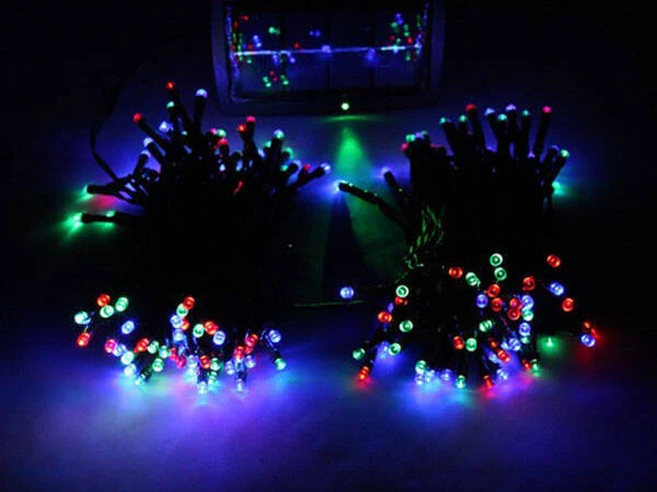 Multicolour Christmas Tree Lights 300 LED Indoor – 8 Lighting Modes 21m