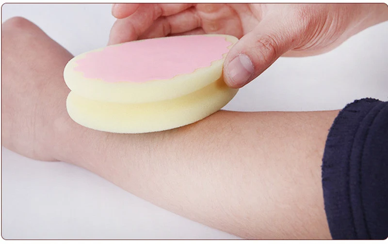 Magic Painless Hair Removal Depilation Sponge Pad Remove Hair Remover Effective