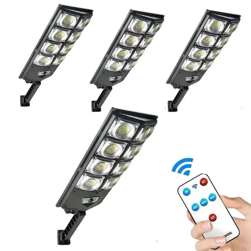 120W Solar LED Wandleuchte Außen Bewegungsmelder Modern IP65 6V