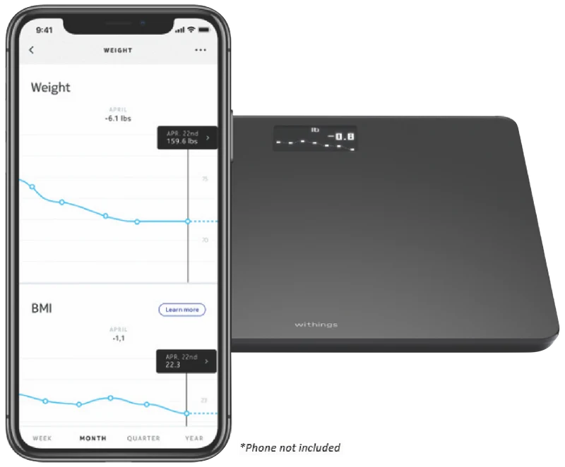 Withings Body BMI Wifi Scale (Black)