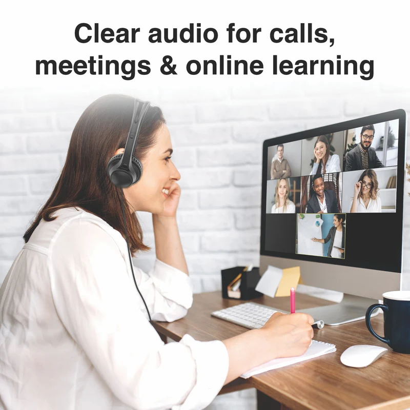 Laser Wired Headset with In-line Control