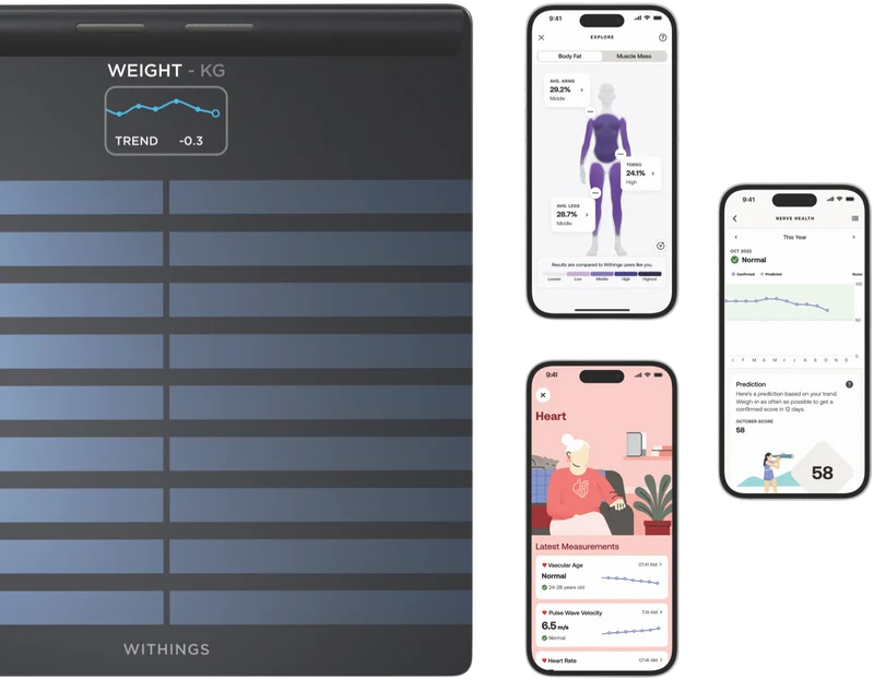 Withings Body Scan Scale (Black)