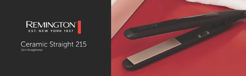 Remington Ceramic Straightener 215