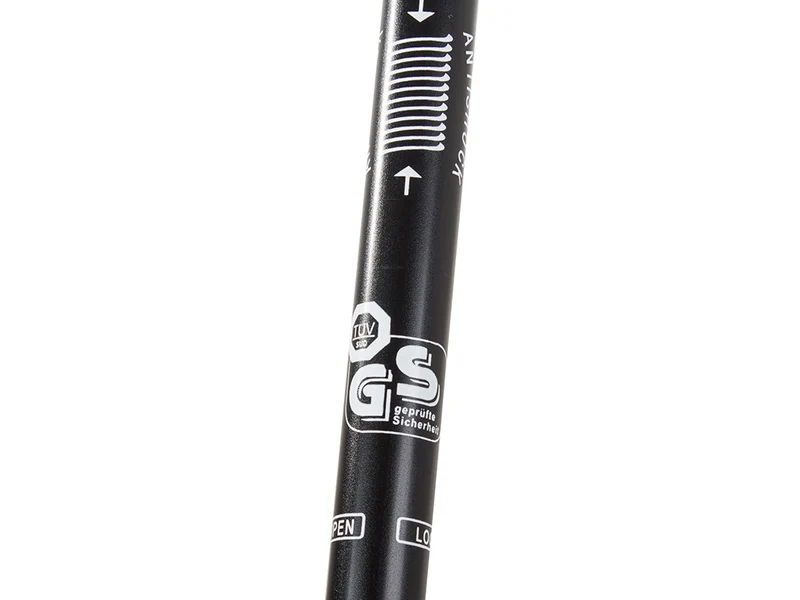 Nordic Walking Stock Teleskop 64-135 cm – Alu Antischock Wanderstock mit Korkgriff