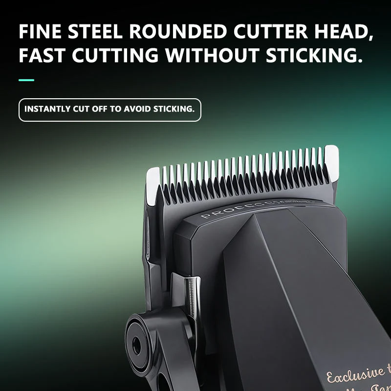 Kemei KM-1819 Professional Hair Clipper Cordless Rechargeable Hair Cutting Machine