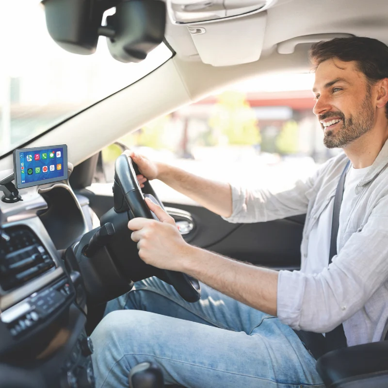 Laser 7inch Portable CarPlay Android Auto