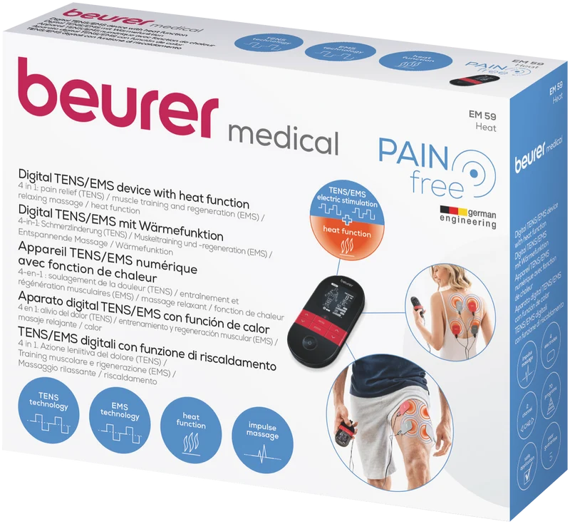 Beurer Digital TENS/EMS Device With Heat Function
