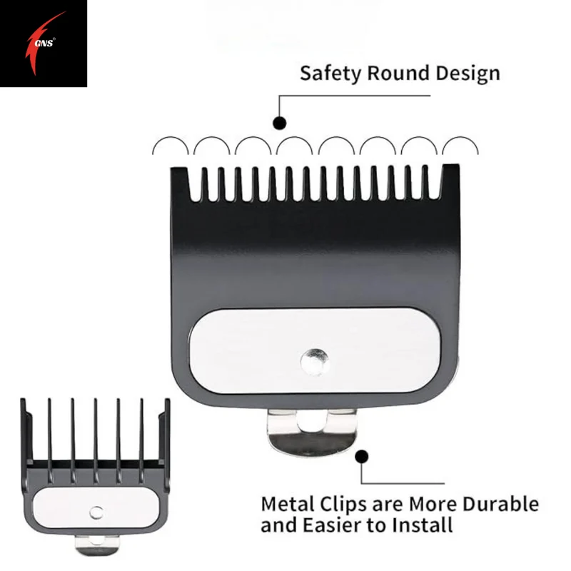 GNS Professional Hair Clipper and Trimmer attachment comb set