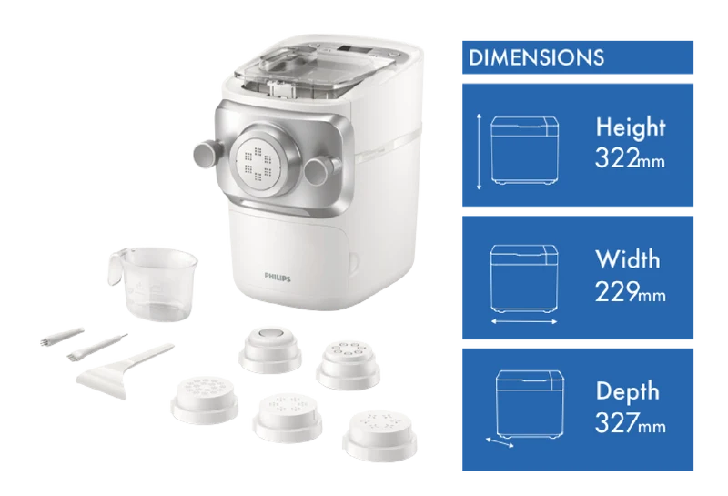 Philips Premium Pasta And Noodle Maker White