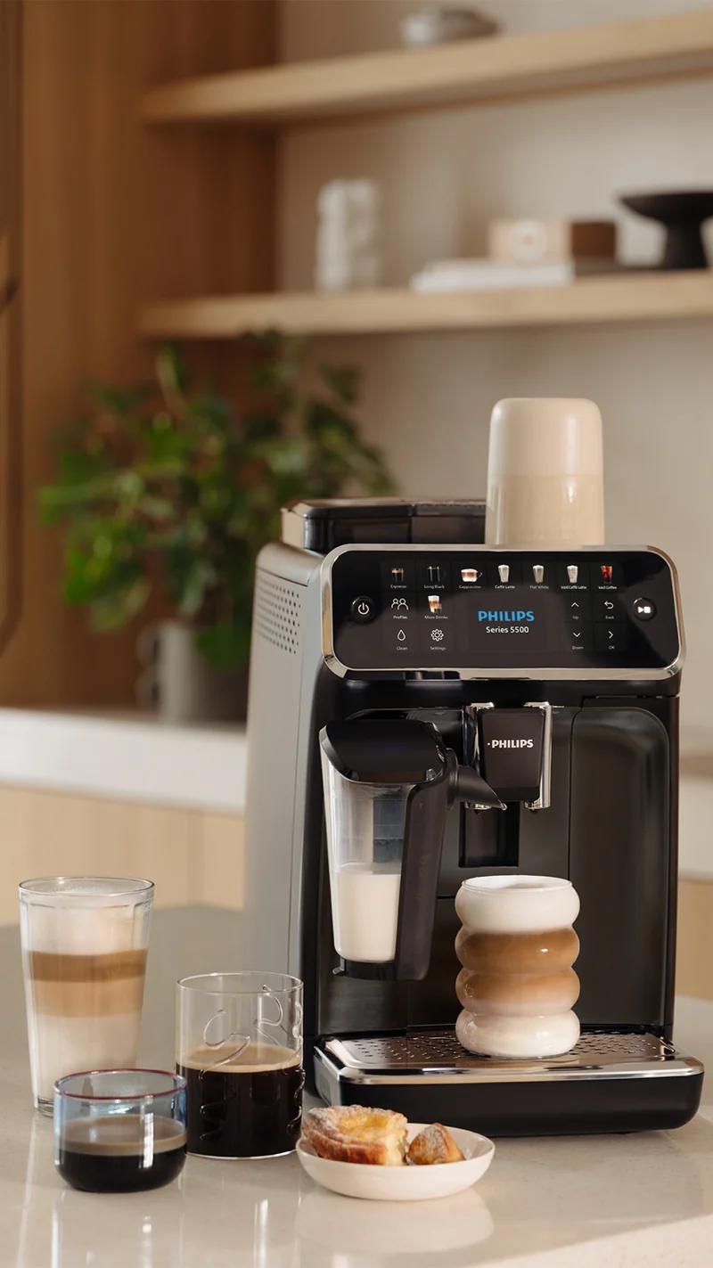 Philips 5500 Series LatteGo Fully Automatic Espresso Machine