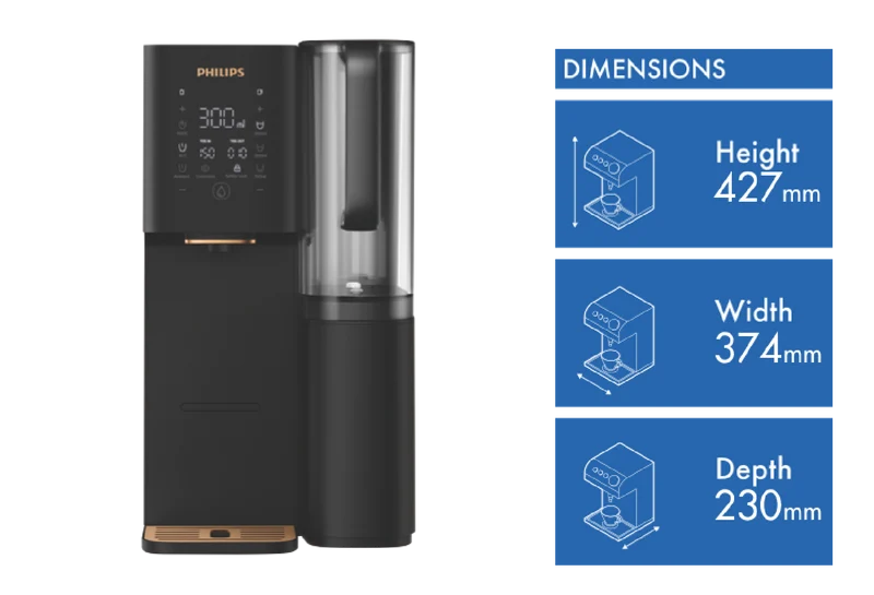 Philips Reverse Osmosis Purification Pure Mineral Water Station Precision Boiling