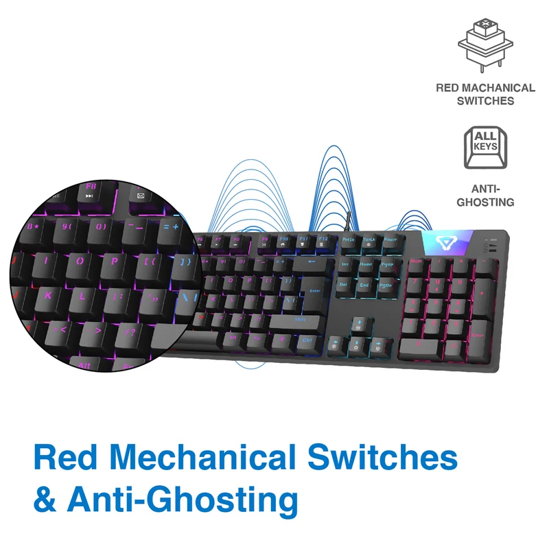 Laser RGB Mechanical Gaming Keyboard