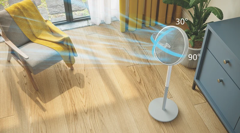 Philips 2000 Series Pedestal Fan White
