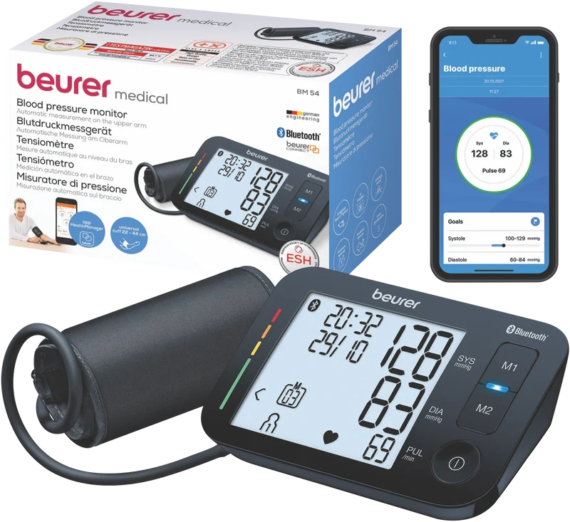 Beurer Bluetooth Upper Arm Blood Pressure Monitor
