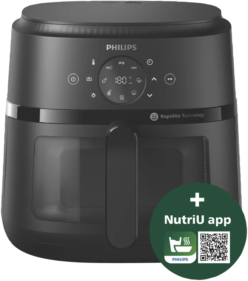 Philips 2000 Series 6.2 Litre XL Airfryer Black