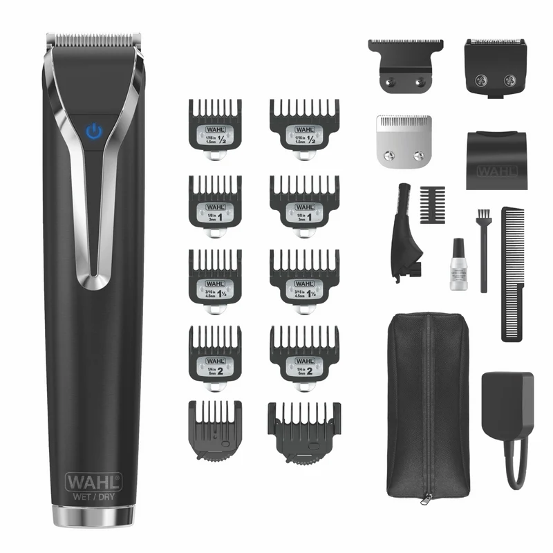 Wahl Waterproof Stainless Steel Grooming Kit Black